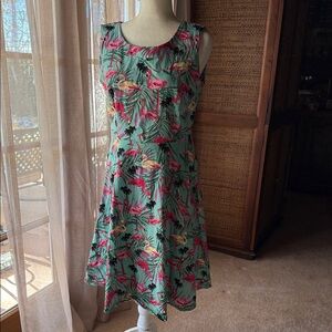 Flamingo Party Dress